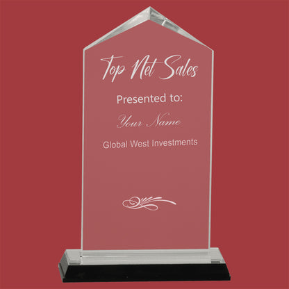 JEWEL IMPRESS ACRYLIC DEST TOP AWARD